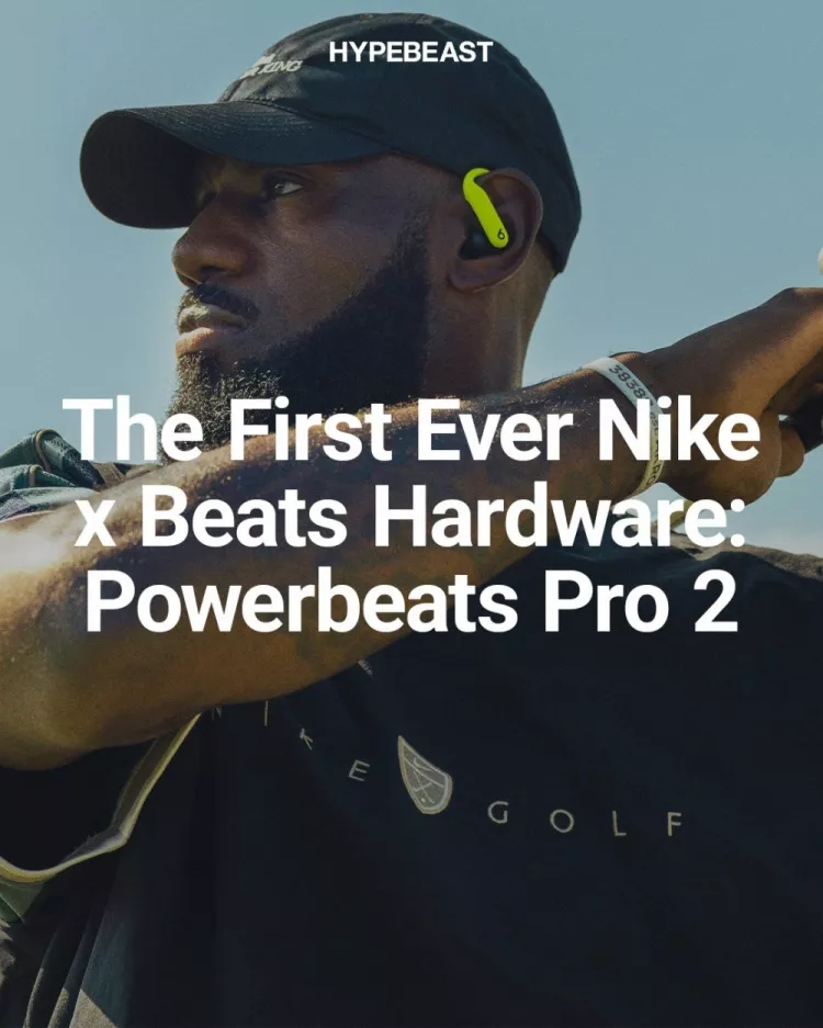 詹姆斯跨界出镜高尔夫广告 为Beats×耐克联名耳机造势