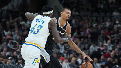 马刺三人20+轻取步行者 文班亚马全能数据送对手16连败