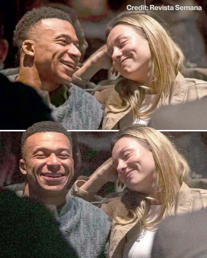 姆巴佩女友现身伯纳乌观战德比 西班牙演员同行