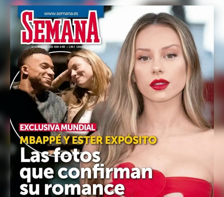 姆巴佩女友现身伯纳乌观战德比 西班牙演员同行