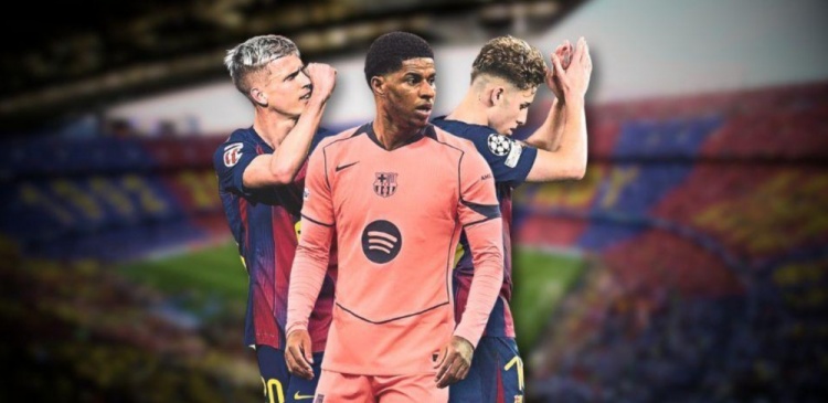 巴萨锋线哑火弗里克寻枪 拉什福德伪九或成破局关键