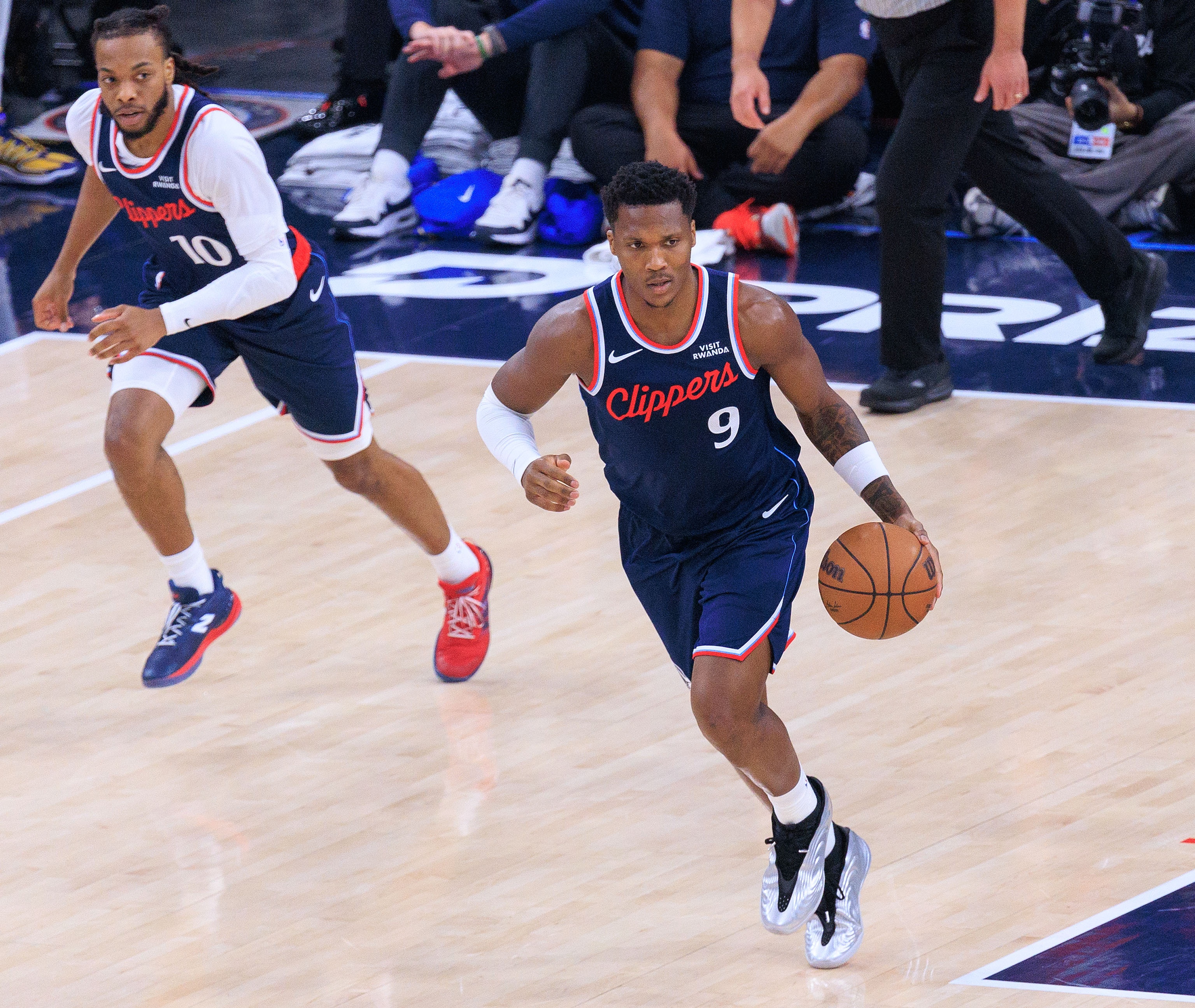 马瑟林调侃加兰小腿短 赛后承认其射程超乎想象