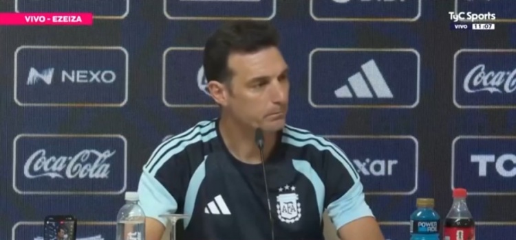 斯卡洛尼确认梅西首发战赞比亚 直言帕尼切利伤情操蛋 斯卡洛尼确认梅西首发战赞比亚 直言帕尼切利伤情操蛋