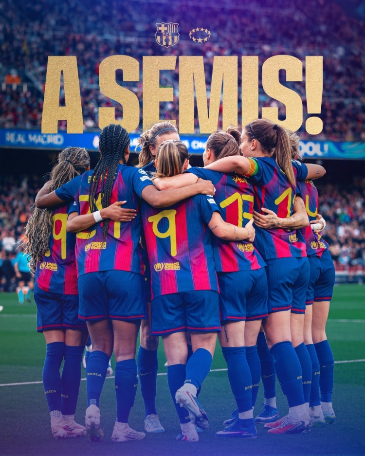 诺坎普翻新后上座纪录告破 巴萨女足六球横扫皇马