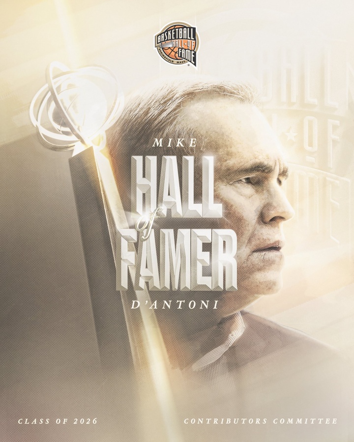 2026届名人堂名单出炉 小斯德安东尼领衔入选