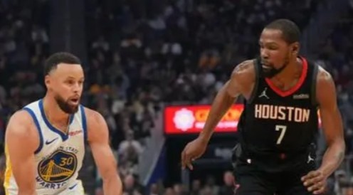 库里复出29分难救主 杜兰特31+7+8申京绝杀火箭险胜