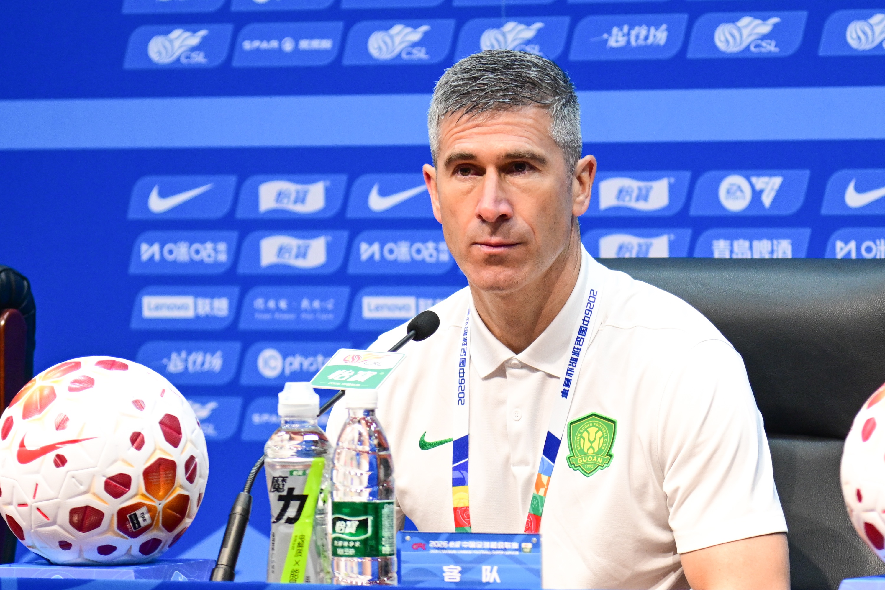 国安伤病潮影响布阵 蒙哥马利呼吁联赛环境稳定