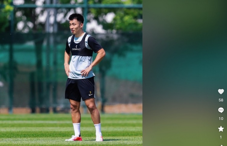 何宇鹏重返训练场:左脚第五跖骨二次骨折后回归