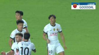 海港2-1逆转河南 李新翔扳平让·克劳德头槌制胜 古斯塔沃越位进球无效