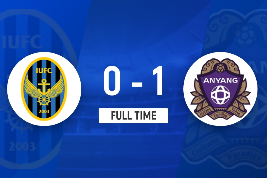 权敬原闪电角球破门 安养FC客场1-0送仁川联连败