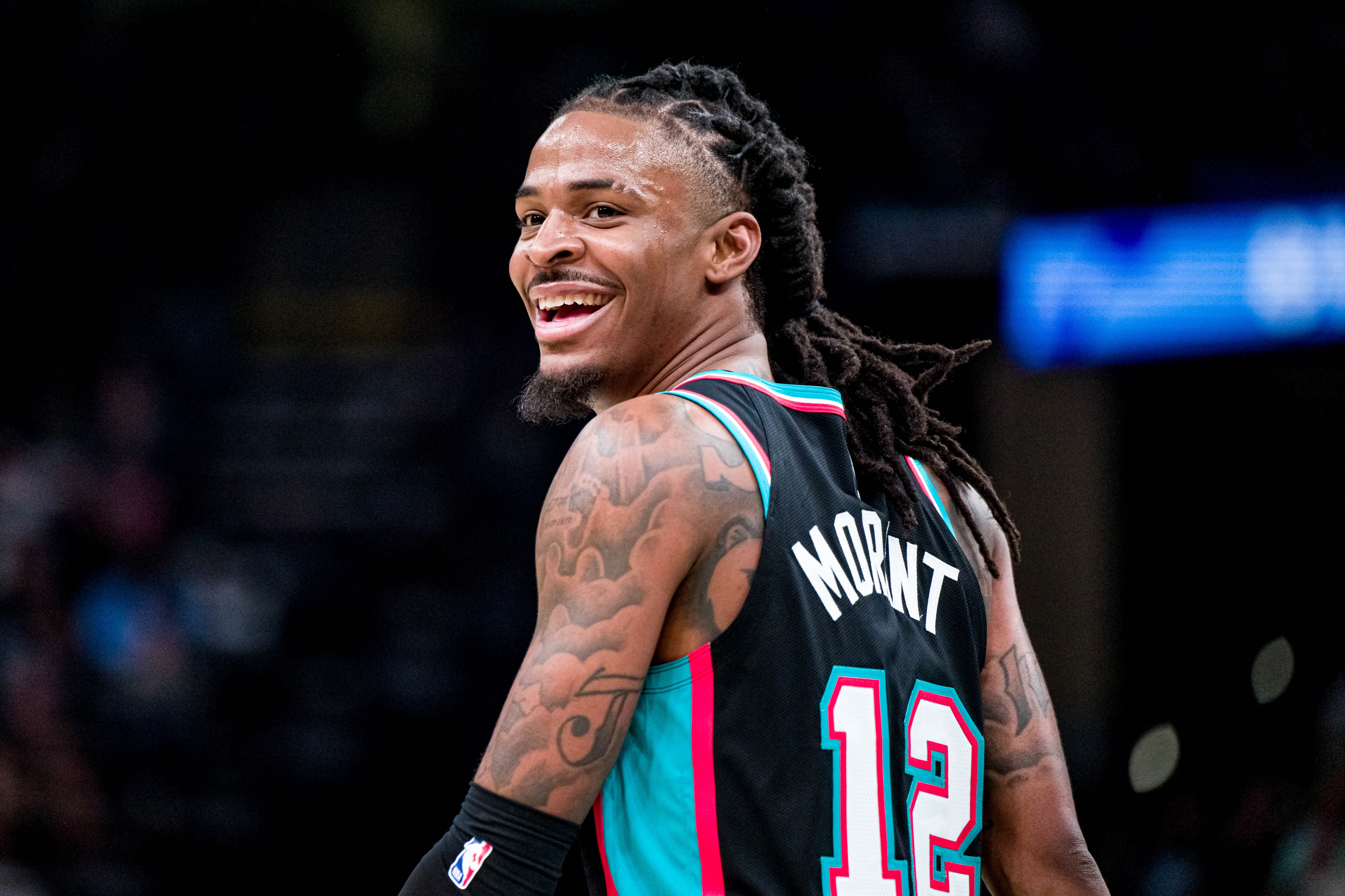 莫兰特确认不穿12号，12号成NBA历史最热号码