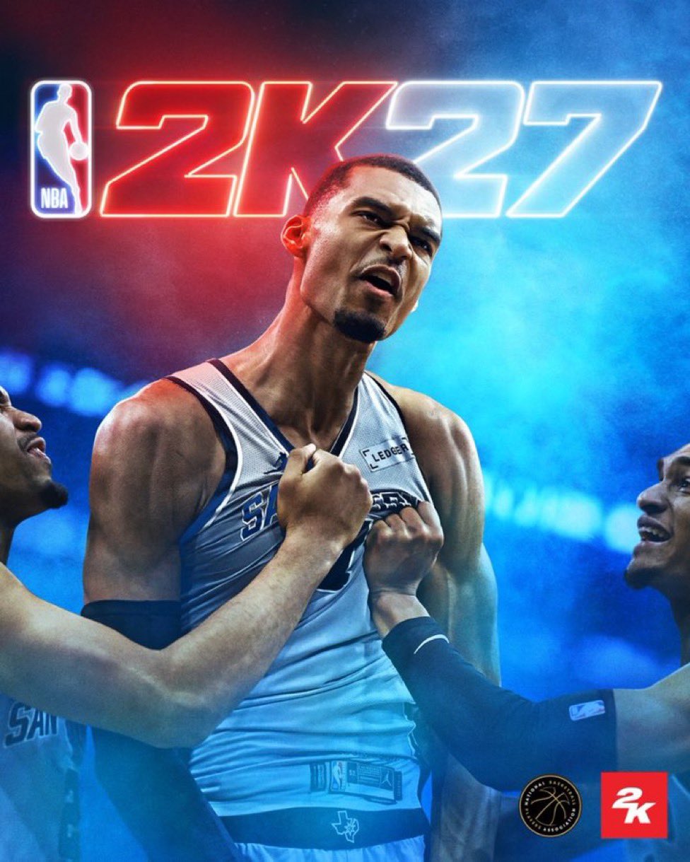 文班亚马将登2K27封面 称游戏为钻研比赛途径
