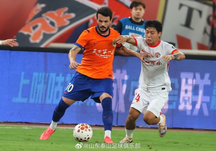 山东泰山3-1青岛海牛 齐鲁德比主场三分到手