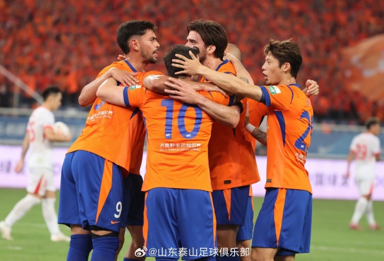 山东泰山3-1青岛海牛 齐鲁德比主场三分到手
