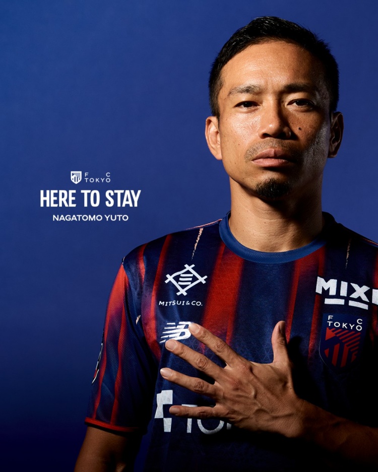 官方:东京FC与长友佑都续约至2026-27赛季 官方:东京FC与长友佑都续约至2026-27赛季