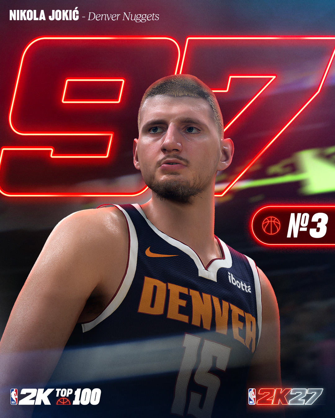 2K27能力值前十:SGA文班约基奇并列97 东契奇布伦森96 2K27能力值前十:SGA文班约基奇并列97 东契奇布伦森96