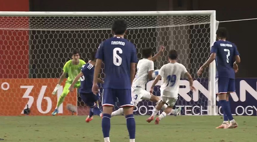 87分钟绝平!U23日本点球10-9乌兹别克斯坦进决赛 将与韩国争金牌 87分钟绝平!U23日本点球10-9乌兹别克斯坦进决赛 将与韩国争金牌