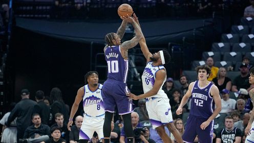 [腾讯全场集锦]🏀国王胜爵士 德罗赞41+11 科迪·威廉姆斯得分生涯新高34+7+7